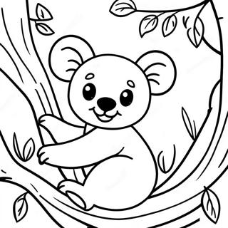 Oulike Koala In N Boom Inkleurblad 21497-4684