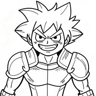 Deku Met All Might Inkleurblad 21597-4705