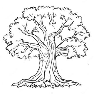Majestueuse Eikboom Inkleurblad 21776-4742