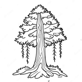 Speelse Denneboom Inkleurblad 21777-4746