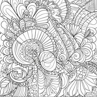 Mandalas Inkleurbladsye