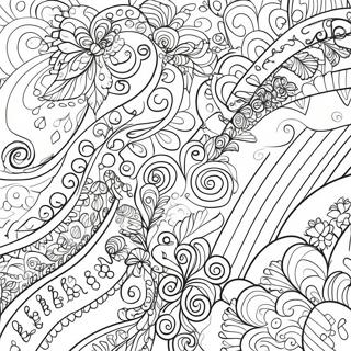 Dapper Gestreepte Patrone Inkleurblad 22749 4973