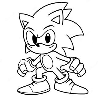 Sonic Exe Inkleurbladsye