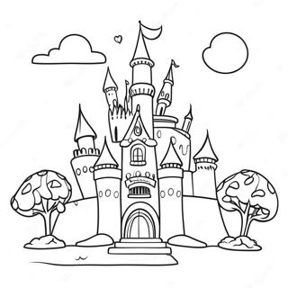 Speelse Disneyland Sprokie Inkleurblad 24814 5417