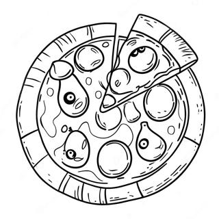 Pizza Inkleurbladsye