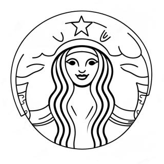 Starbucks Koffiebeker Inkleurblad 25523-5561