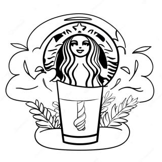 Starbucks Frappuccino Inkleurblad 25527-5578