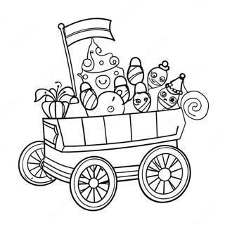 Opwindende Optog Float Inkleurblad 26254 5737