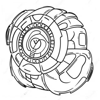 Ben 10 Omnitrix Inkleurblad 26524-5781