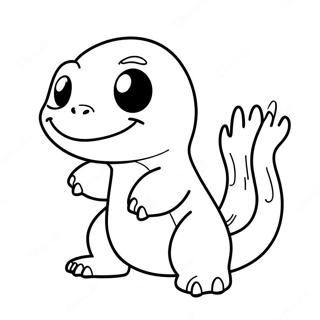 Oulike Charmander Inkleurblad 27086-5894