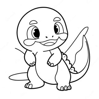 Oulike Charmander Inkleurblad 27086-5895