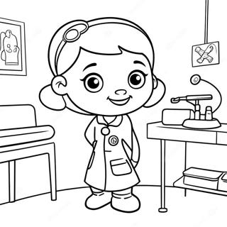 Dokter Mcstuffins In Die Kliniek Inkleurblad 27295-5938