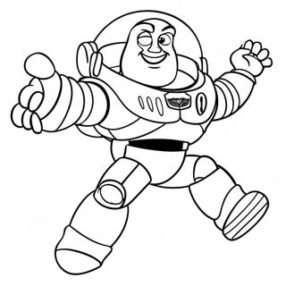 Buzz Lightyear Inkleurbladsye