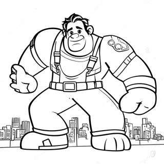 Wreck It Ralph Inkleurbladsye