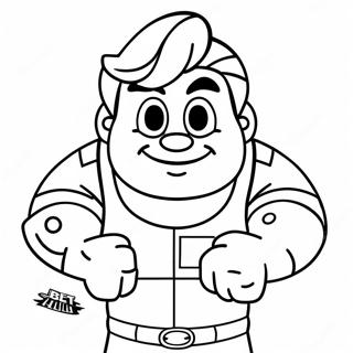 Wreck It Ralph Inkleurblad 28673-6235