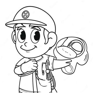Fix It Felix Jr Inkleurblad 28675-6243