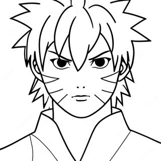 Sasuke In Sage Modus Inkleurblad 28855-6278