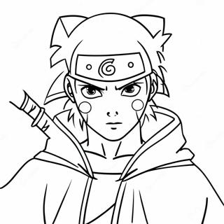 Sasuke Inkleurbladsye