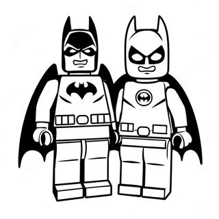 Lego Batman En Robin Inkleurblad 29295-6377