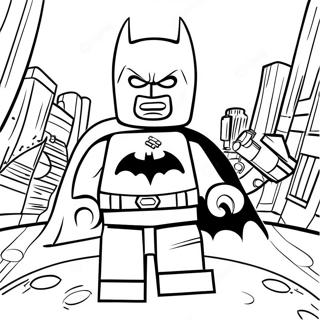 Lego Batman Inkleurbladsye