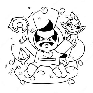 Steven Universe En Die Kristal Jems Inkleurblad 29577-6446