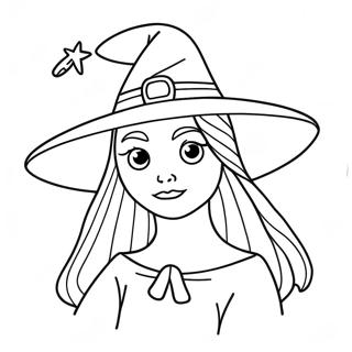 Vreesaanjaende Heks Inkleurblad 3002 2032