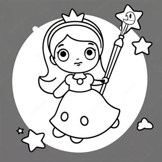 Rosalina Met Ster Wands Inkleurblad 30908-6737