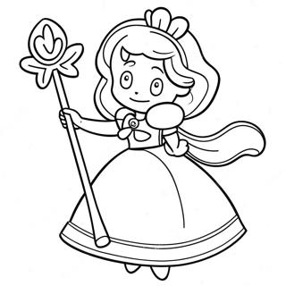 Prinses Daisy Met Magiese Wands Inkleurblad 31089-6780