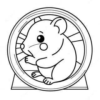 Keurige Hamster In N Wiel Inkleurblad 31645-6896