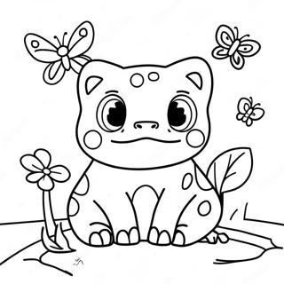 Bulbasaur Inkleurbladsye