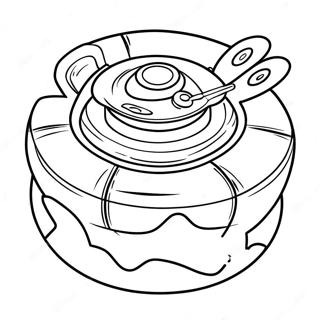 Beyblade Geveg Arena Inkleurblad 34618-7556