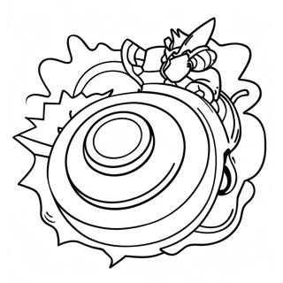 Beyblade Inkleurbladsye