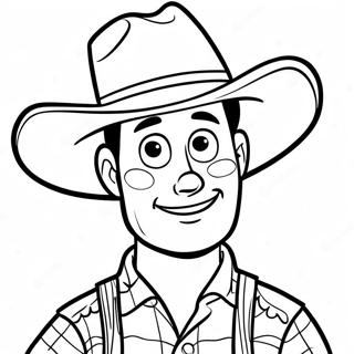 Woody In Cowboyhoed Inkleurblad 35325-7714