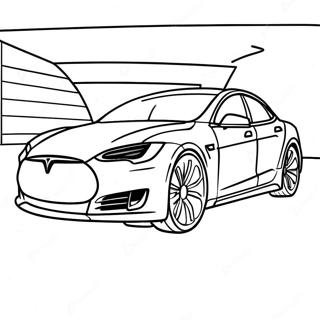 Tesla Inkleurbladsye