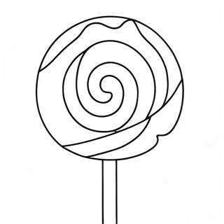 Reusagtige Reenboog Lollipop Inkleurblad 36325-7938