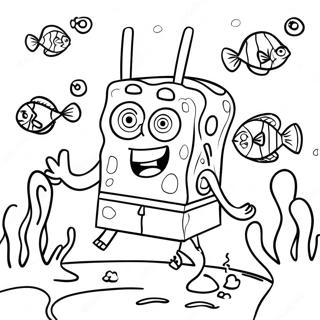 Spongebob Inkleurbladsye