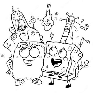 Spongebob Inkleurbladsye