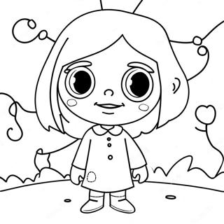 Coraline In Die Ander Wereld Inkleurblad 36984-8078