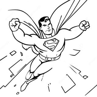 Superman Wat Hoog Vlieg Inkleurblad 37922-8274