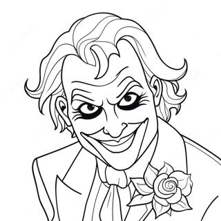 Joker Wat Met N Blom Glimlag Inkleurblad 38925-8496