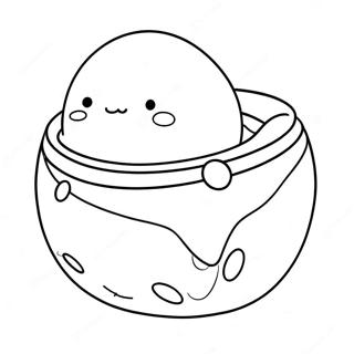 Gudetama Inkleurbladsye