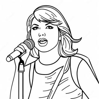 Taylor Swift Inkleurbladsye