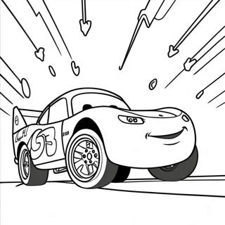 Lightning Mcqueen Ren Inkleurblad 41914-9168