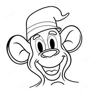Goofy In N Grappige Hoed Inkleurblad 42272-9246