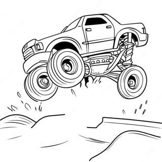 Monster Truck Inkleurbladsye