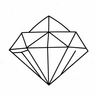 Kleurvolle Diamantvorms Inkleurblad 43006-9401