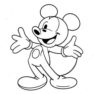 Mickey Muise Inkleurbladsye