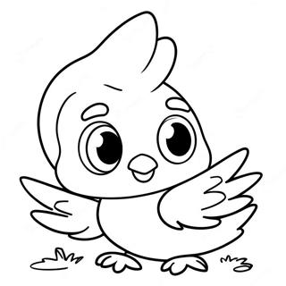 Schattige Tweety Voel Inkleurblad 44793-9795