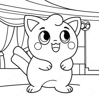 Jigglypuff Inkleurbladsye