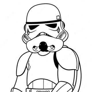 Oulike Stormtrooper Inkleurblad 46216-10117